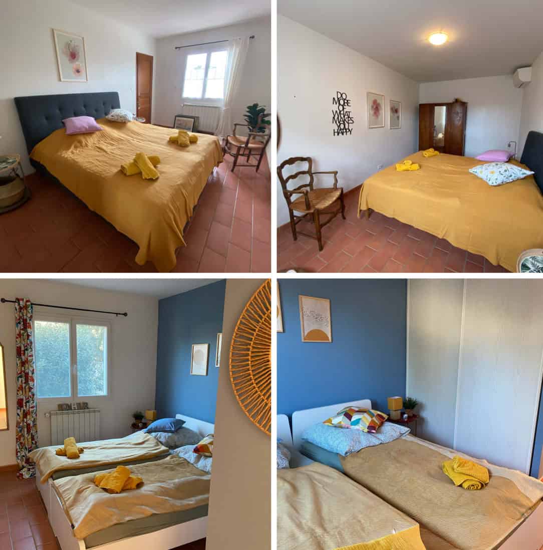 Maison Côte du Midi - Schlafzimmer